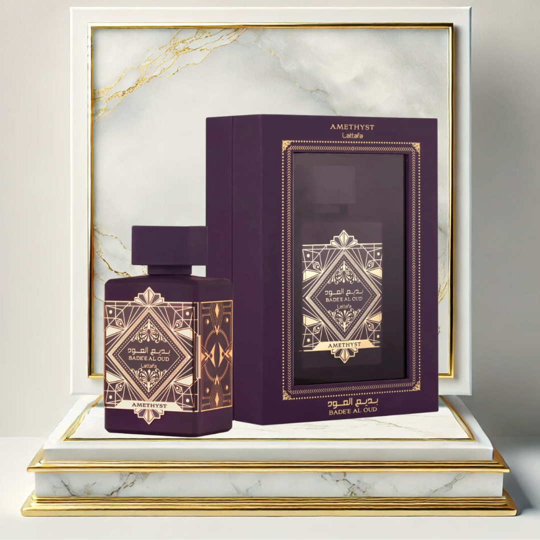 LATTAFA Al Oud Amethyst 1.1 PREMIUM (ESTUCHE EXCLUSIVA)